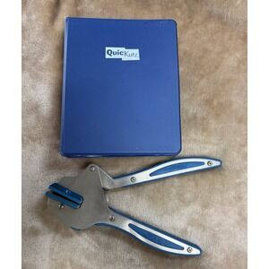 Quick Kutz Craft Die Scrapbooking Cuts Binder Press Cutting Tool 12 Dies
